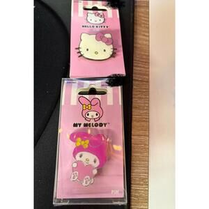 New Sanrio - 2 Enamel Pin - My Melody  And Hello Kitty 2024